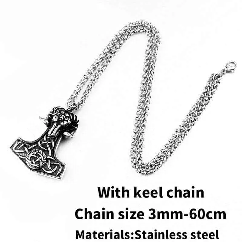 special wolf pendant Viking celt necklace Men amulet Jewelry Boysgift