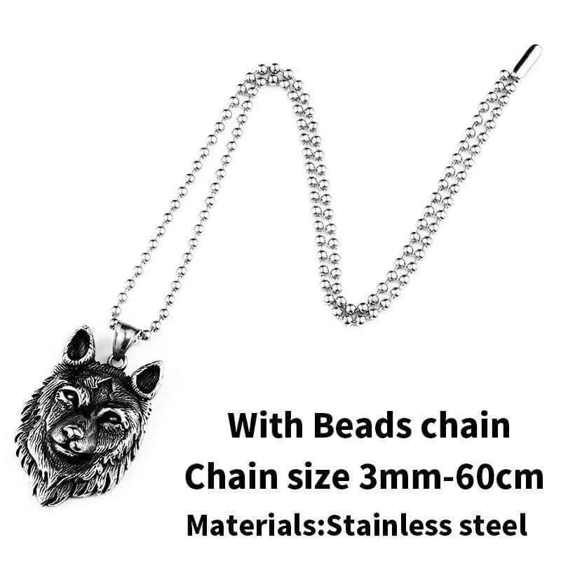 special wolf pendant Viking celt necklace Men amulet Jewelry Boysgift