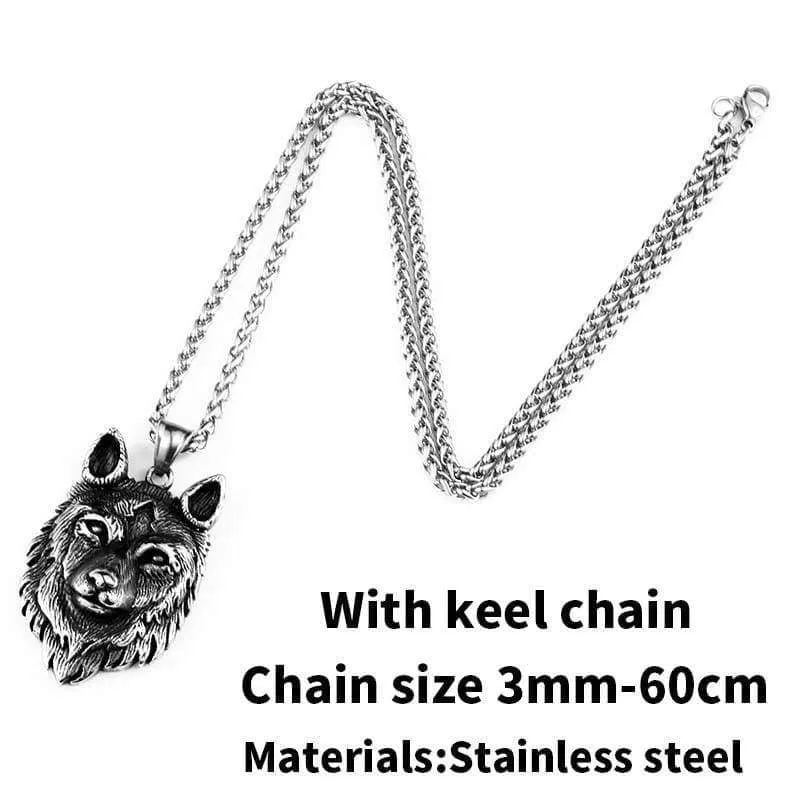special wolf pendant Viking celt necklace Men amulet Jewelry Boysgift