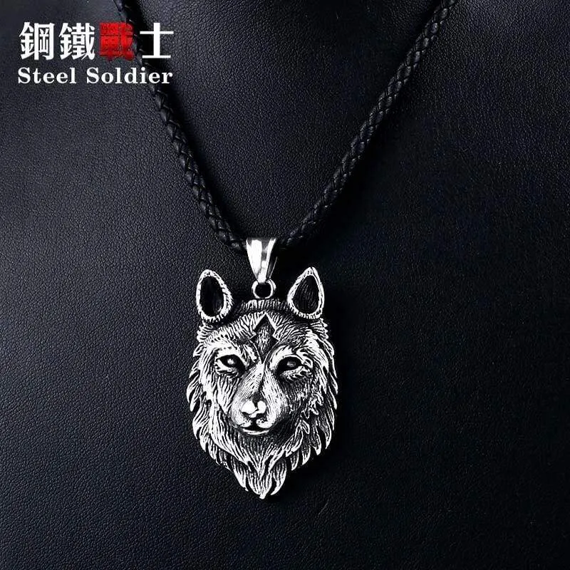 special wolf pendant Viking celt necklace Men amulet Jewelry Boysgift