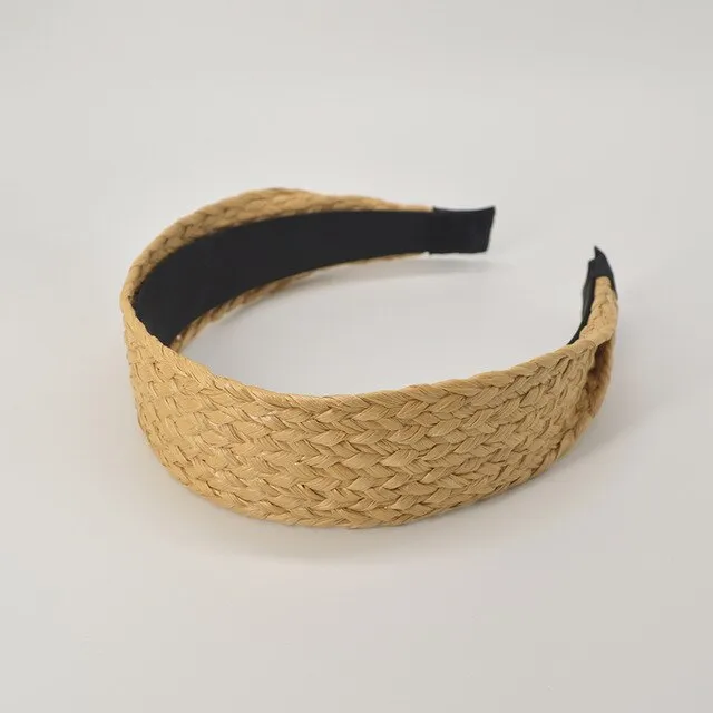 Straw Weaving Hairbands