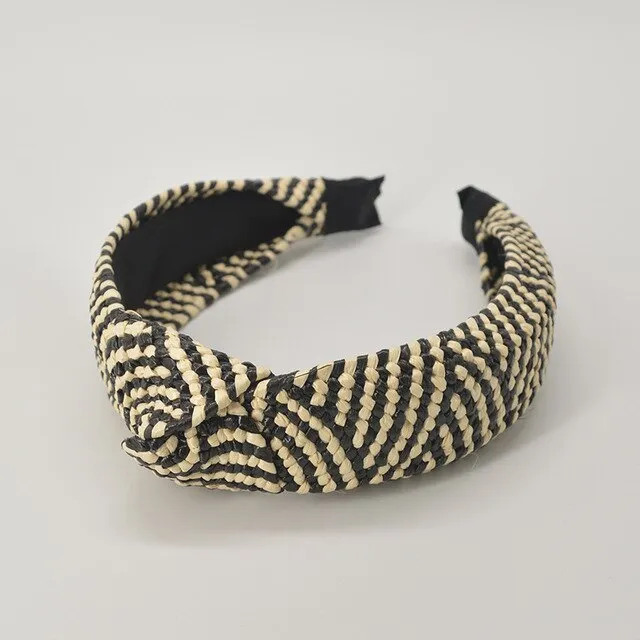 Straw Weaving Hairbands