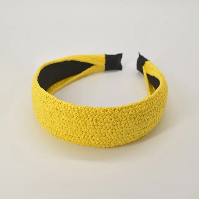 Straw Weaving Hairbands