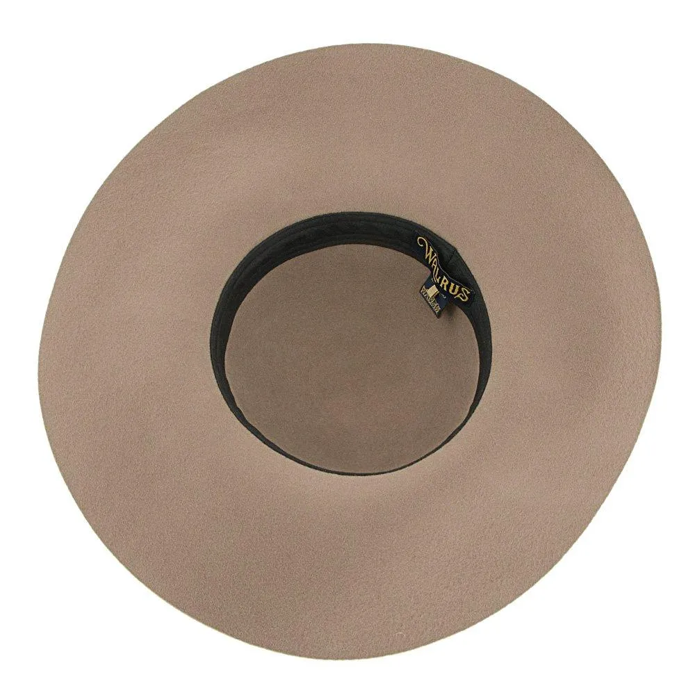 Sundial - Walrus Hats Grey Wool Felt Wide Brim Crushable Hat - H7011