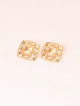 Vintage Golden Earrings