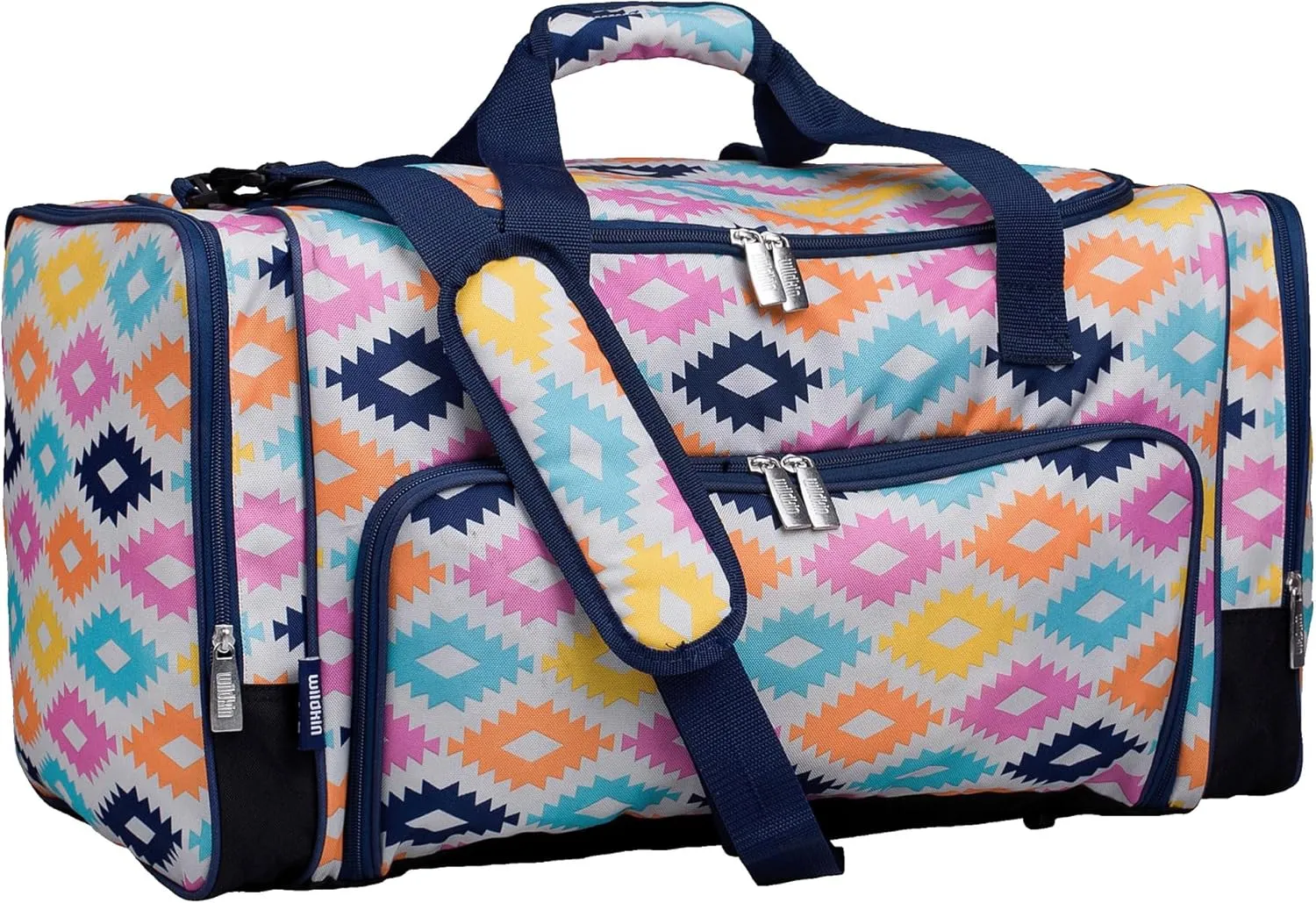 Wildkin Kids Weekender Duffel Bag ?C Carry-On Size for School, Travel, & Sleepovers
