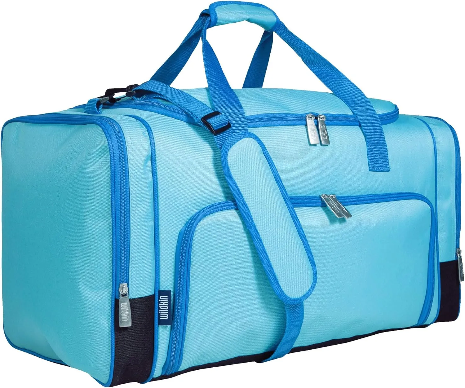 Wildkin Kids Weekender Duffel Bag ?C Carry-On Size for School, Travel, & Sleepovers