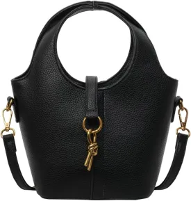 Women's PU Leather Hobo Shoulder Crossbody Bag - Vintage Tote Small Handbag Purse